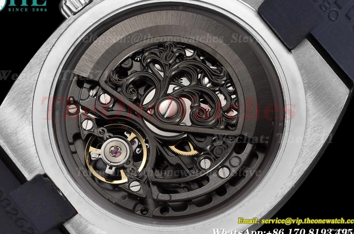 SS Overseas 6000V 41mm Skeleton Dial GDF RU A7500 0215
